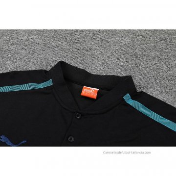 Conjunto Polo del Olympique Marsella 2022-2023 Negro