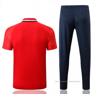 Conjunto Polo del Paris Saint-Germain 2022-2023 Rojo