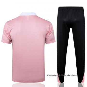 Conjunto Polo del Paris Saint-Germain Jordan 2024-2025 Rosa