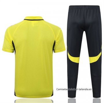 Conjunto Polo del Real Madrid 2025-2026 Amarillo
