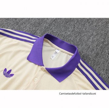 Conjunto Polo del Real Madrid 2025-2026 Amarillo