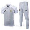 Conjunto Polo del Real Madrid 2025-2026 Gris Conjunto Polo del Real Madrid 2025-2026 Gris