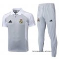 Conjunto Polo del Real Madrid 2025-2026 Gris