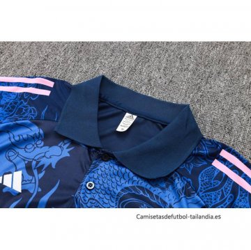 Conjunto Polo del Real Madrid Dragon 2024-2025 Azul