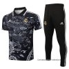 Conjunto Polo del Real Madrid Dragon 2024-2025 Negro Conjunto Polo del Real Madrid Dragon 2024-2025 Negro