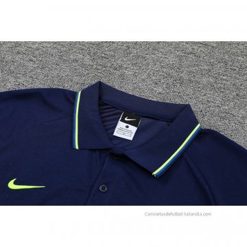 Conjunto Polo del Tottenham Hotspur 2022-2023 Azul Oscuro