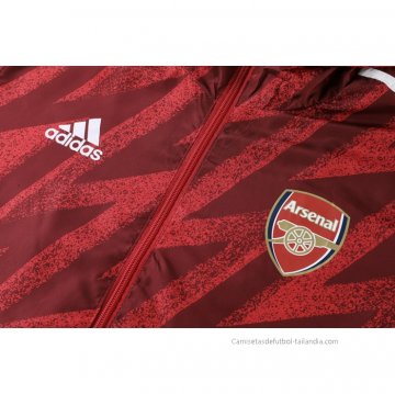 Rompevientos del Arsenal 2021-2022 Rojo