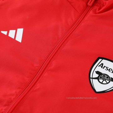 Rompevientos del Arsenal 2023-2024 Rojo