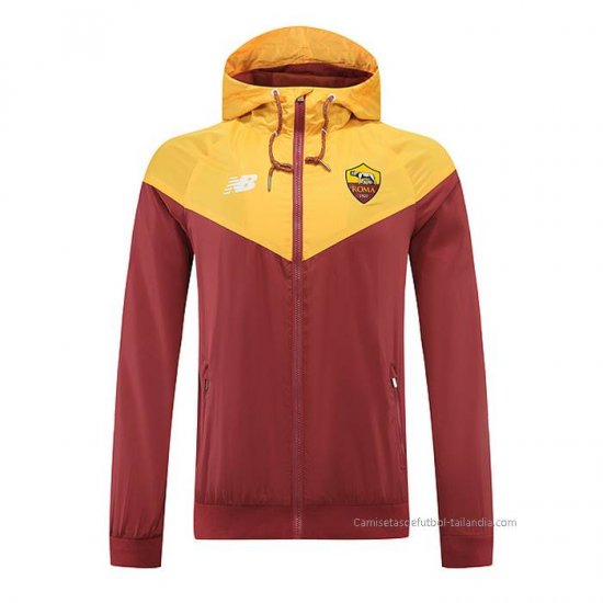 Rompevientos del Roma 2022-2023 Rojo - Haga un click en la imagen para cerrar