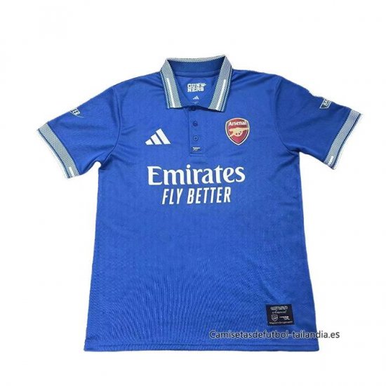 Tailandia Camiseta Arsenal Special 2025-2026 Azul - Haga un click en la imagen para cerrar