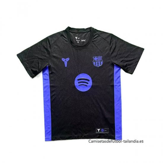 Tailandia Camiseta Barcelona Special 2025-2026 Negro Azul - Haga un click en la imagen para cerrar