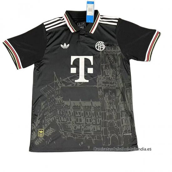 Tailandia Camiseta Bayern Munich Special 2025-2026 Negro - Haga un click en la imagen para cerrar
