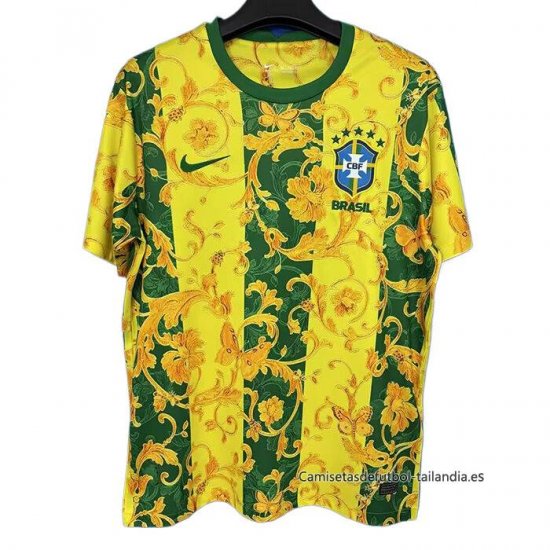 Tailandia Camiseta Brasil Special 2025-2026 Amarillo - Haga un click en la imagen para cerrar