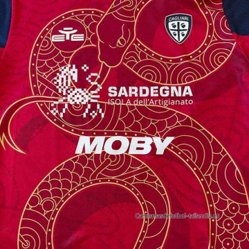 Tailandia Camiseta Cagliari Calcio Special 2024-2025 Rojo