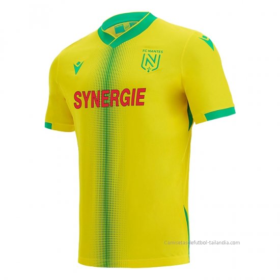 Tailandia 1ª Camiseta FC Nantes 2021-2022 - Haga un click en la imagen para cerrar