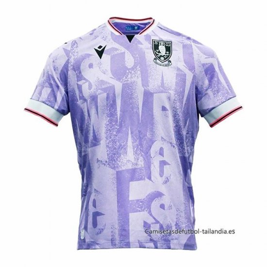 Tailandia 2ª Camiseta Sheffield Wednesday 2025-2026 - Haga un click en la imagen para cerrar