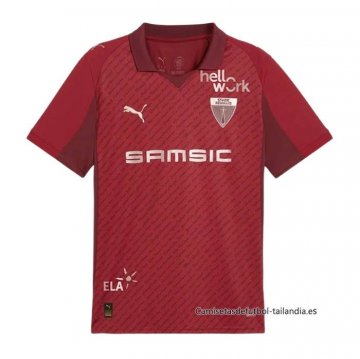 Tailandia Camiseta Stade Rennais Aniversario 2025-2026 Rojo