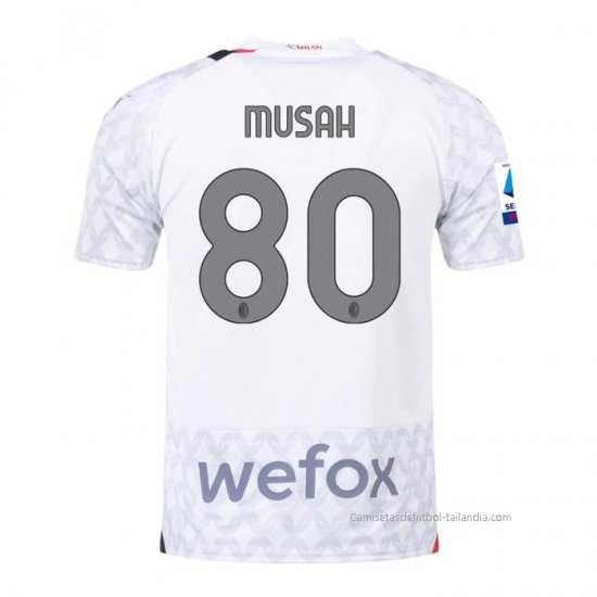 2ª Camiseta AC Milan Jugador Musah 2023-2024 - Haga un click en la imagen para cerrar