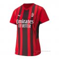 1ª Camiseta AC Milan Mujer 2021-2022