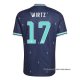 2ª Camiseta Alemania Jugador Florian Wirtz 2026