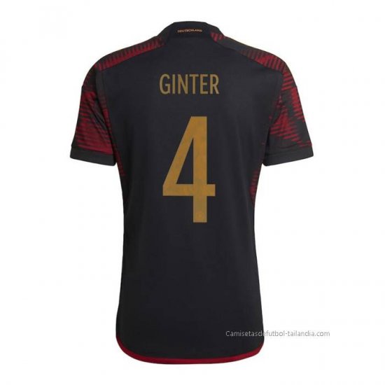 2ª Camiseta Alemania Jugador Ginter 2022 - Haga un click en la imagen para cerrar