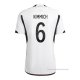 1ª Camiseta Alemania Jugador Kimmich 2022
