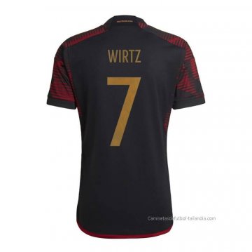 2ª Camiseta Alemania Jugador Wirtz 2022 2ª Camiseta Alemania Jugador Wirtz 2022
