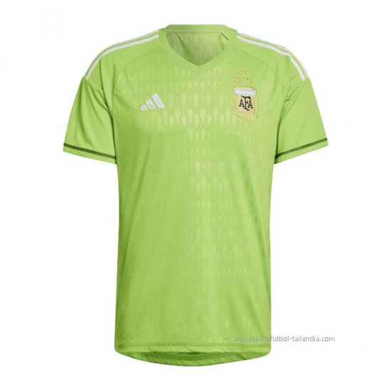 Camiseta Argentina Portero 2022 Verde - Haga un click en la imagen para cerrar
