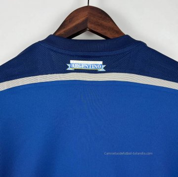 2ª Camiseta Argentina Manga Larga Retro 2014