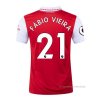 1ª Camiseta Arsenal Jugador Fabio Vieira 2022-2023
