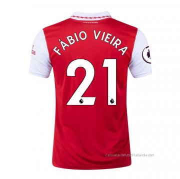 1ª Camiseta Arsenal Jugador Fabio Vieira 2022-2023 1ª Camiseta Arsenal Jugador Fabio Vieira 2022-2023