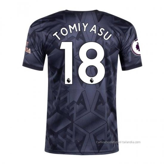 2ª Camiseta Arsenal Jugador Tomiyasu 2022-2023 - Haga un click en la imagen para cerrar