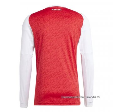 1ª Camiseta Arsenal Manga Larga 2025-2026