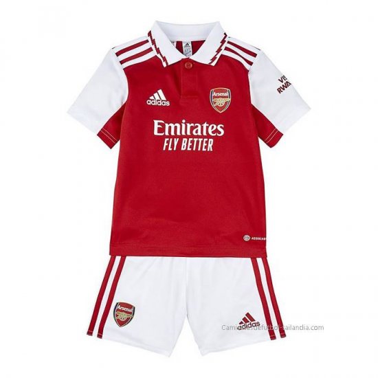1ª Camiseta Arsenal Nino 2022-2023 - Haga un click en la imagen para cerrar