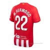 1ª Camiseta Atletico Madrid Jugador M.Hermoso 2023-2024 1ª Camiseta Atletico Madrid Jugador M.Hermoso 2023-2024