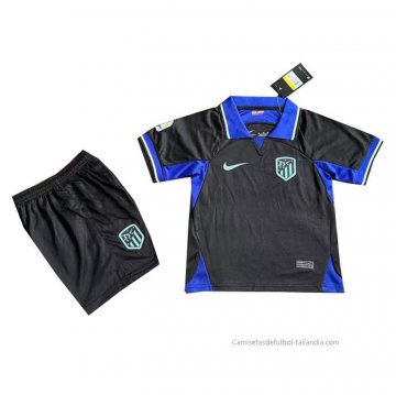 2ª Camiseta Atletico Madrid Nino 2022-2023