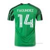 1ª Camiseta Austin Jugador Fagundez 2023-2024 1ª Camiseta Austin Jugador Fagundez 2023-2024