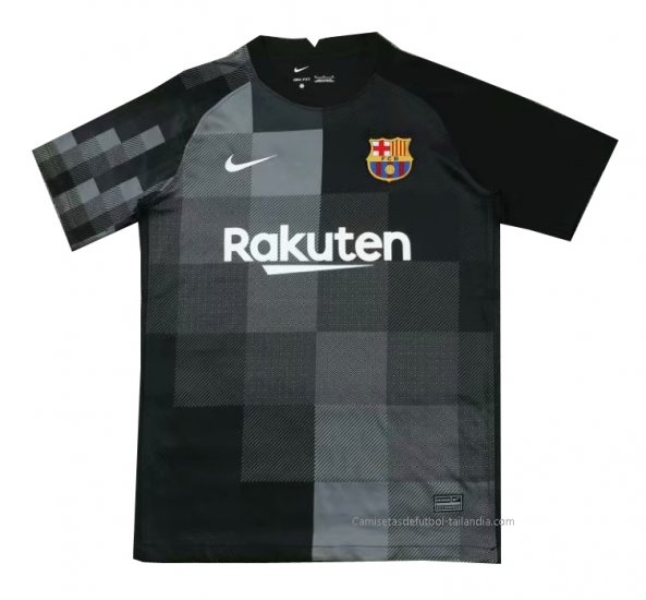Camiseta Barcelona Portero 2021-2022 Negro - Haga un click en la imagen para cerrar