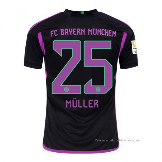 2ª Camiseta Bayern Munich Jugador Muller 2023-2024 - Haga un click en la imagen para cerrar
