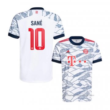 3ª Camiseta Bayern Munich Jugador Sane 2021-2022 3ª Camiseta Bayern Munich Jugador Sane 2021-2022