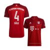 1ª Camiseta Bayern Munich Jugador Sule 2021-2022 1ª Camiseta Bayern Munich Jugador Sule 2021-2022