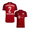 1ª Camiseta Bayern Munich Jugador Upamecano 2021-2022 1ª Camiseta Bayern Munich Jugador Upamecano 2021-2022