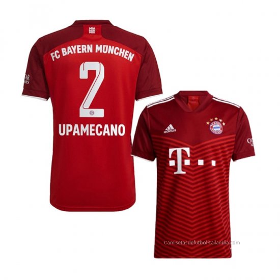 1ª Camiseta Bayern Munich Jugador Upamecano 2021-2022 - Haga un click en la imagen para cerrar