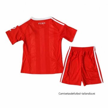 Camiseta Bayern Munich Portero Nino 2025-2026 Rojo