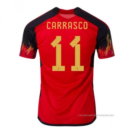 1ª Camiseta Belgica Jugador Carrasco 2022 - Haga un click en la imagen para cerrar