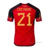 1ª Camiseta Belgica Jugador Castagne 2022