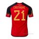 1ª Camiseta Belgica Jugador Castagne 2022