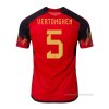 1ª Camiseta Belgica Jugador Vertonghen 2022