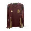 1ª Camiseta Belgica Manga Larga 2024