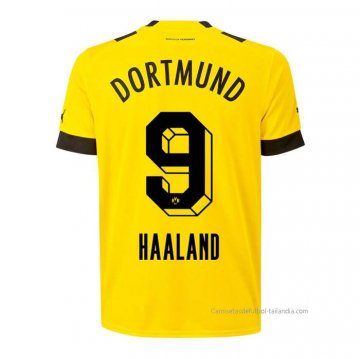 1ª Camiseta Borussia Dortmund Jugador Haaland 2022-2023 1ª Camiseta Borussia Dortmund Jugador Haaland 2022-2023